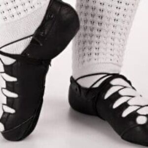 Celtic Choice by Fay Irish Dance Ghillies - Soft Shoes, Pumps Sz UK 8 WIDE